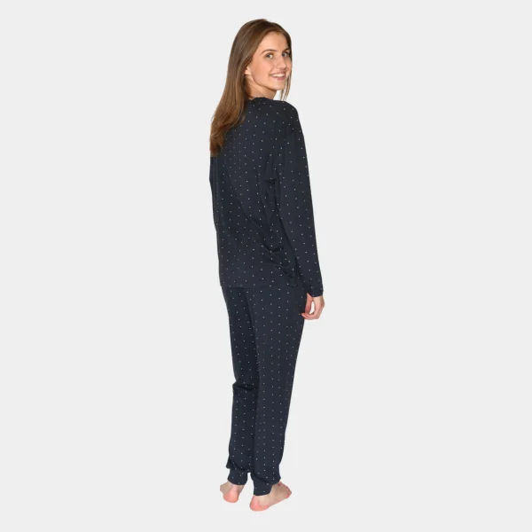 Betty bambus natbukser navy med fra*CCDK Best Sale