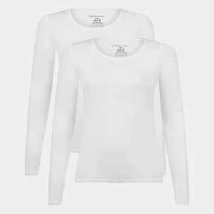 langærmet bambus T-shirt til dame fra*Bamboo Basics Hot