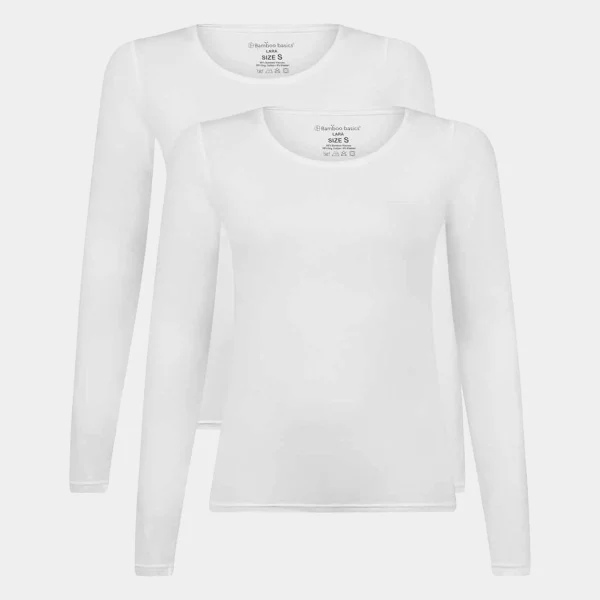 langærmet bambus T-shirt til dame fra*Bamboo Basics Hot