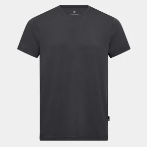 Koksgrå bambus T-shirt med rund hals*JBS of Denmark Fashion