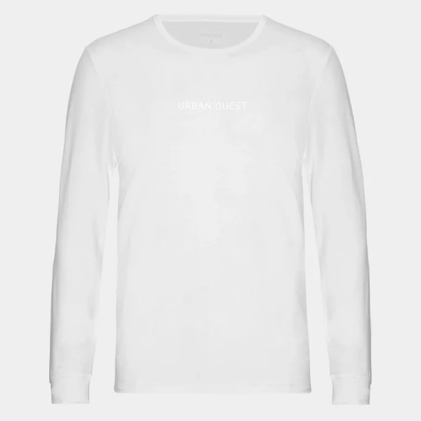 Langærmet bambus T-shirt*Urban Quest Flash Sale