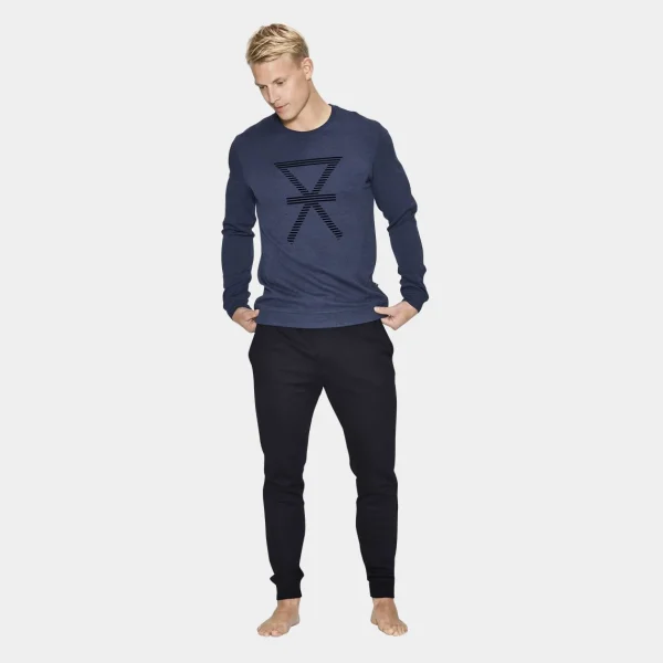 bambus sweatshirt med print*JBS of Denmark Hot