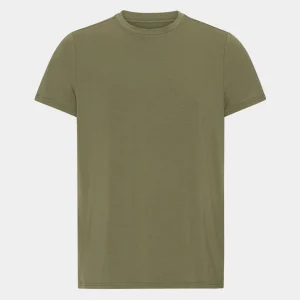 Oliven crew neck bambus T-shirt*Copenhagen Bamboo Outlet