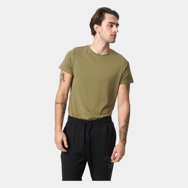 Oliven crew neck bambus T-shirt*Copenhagen Bamboo Outlet