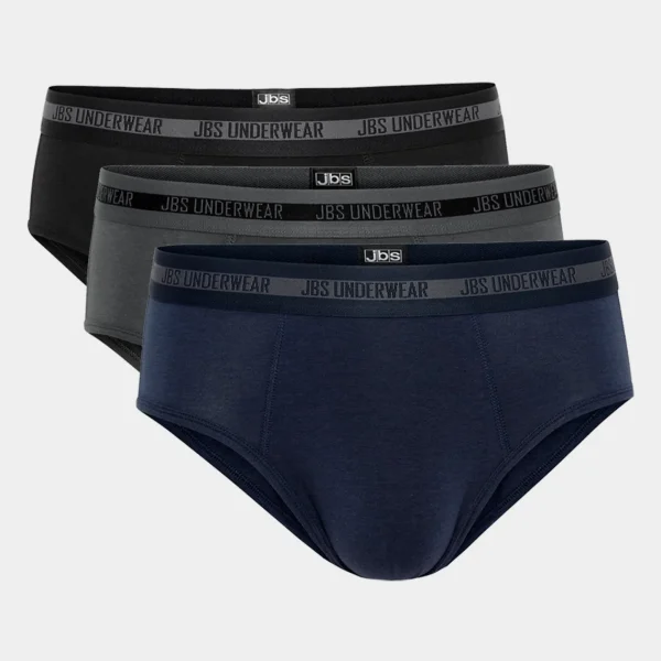 3 par bambus herretrusser sort - grå - navy*JBS Best Sale