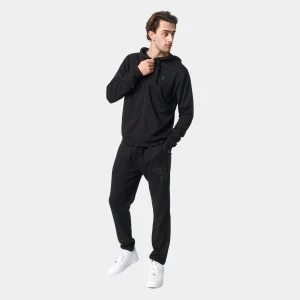 Sort bambus hoodie joggingsæt med lynlås*Copenhagen Bamboo Store