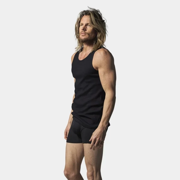 2 e rib bambus tank tops*Resteröds Clearance